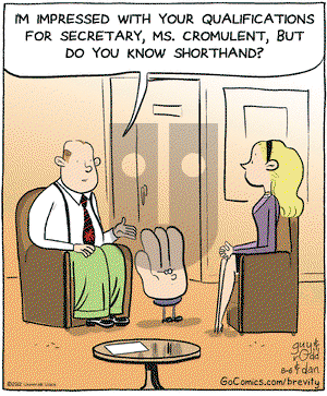 Brevity on Monday August 6, 2012 Comic Strip