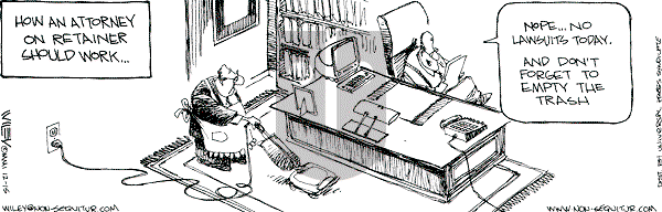 Non Sequitur on Saturday December 15, 2001 Comic Strip