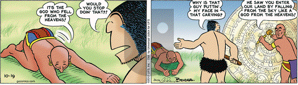 Alley Oop on Friday October 19, 2012 Comic Strip