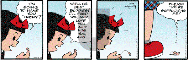 Nancy on Monday May 8, 2017 Comic Strip