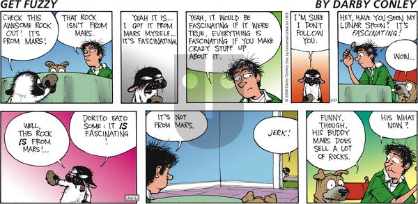 Get Fuzzy on Sunday March 31, 2013 Comic Strip