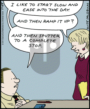 Real Life Adventures on Monday November 25, 2013 Comic Strip