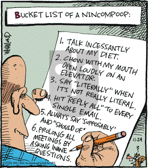 Reality Check on Thursday November 24, 2016 Comic Strip