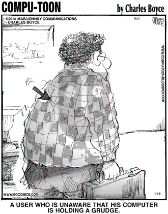 Compu-toon on Thursday January 14, 2010 Comic Strip