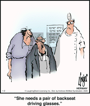 Herman on Friday January 2, 2026 Comic Strip