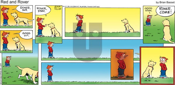 Red and Rover on Sunday March 22, 2020 Comic Strip