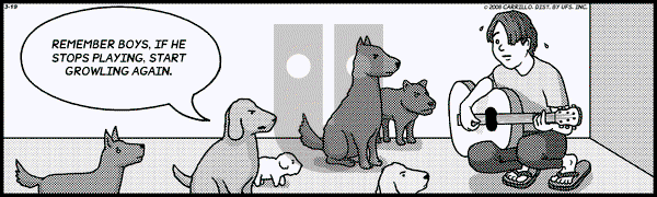 F Minus on Wednesday March 19, 2008 Comic Strip