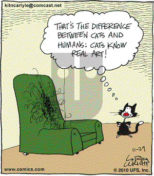 Kit 'N' Carlyle on Monday November 29, 2010 Comic Strip