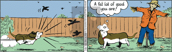 Fred Basset on Saturday October 10, 2009 Comic Strip