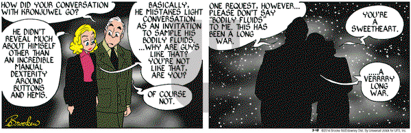 9 Chickweed Lane on Tuesday March 18, 2014 Comic Strip