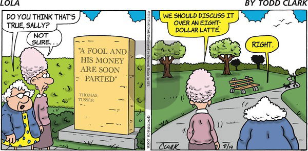Lola on Sunday August 14, 2011 Comic Strip