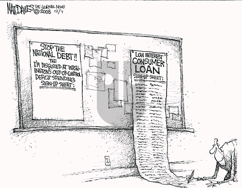 Matt Davies on Friday December 5, 2003 Comic Strip