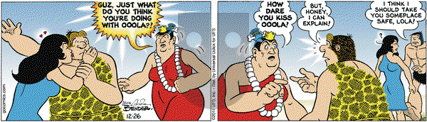 Alley Oop on Monday December 26, 2011 Comic Strip