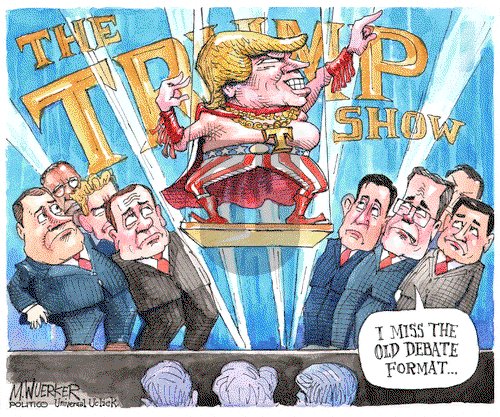Matt Wuerker - Thursday August 6, 2015 Comic Strip
