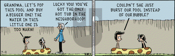 Grand Avenue on Thursday July 9, 2020 Comic Strip
