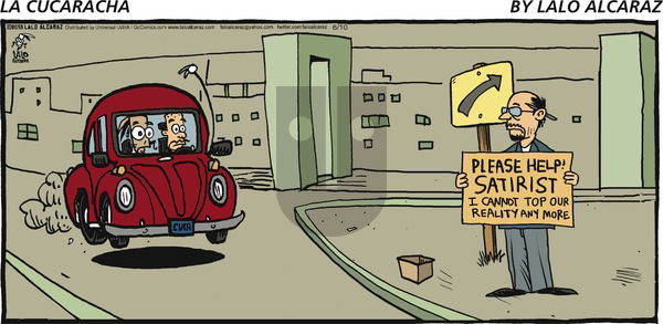 La Cucaracha on Sunday June 10, 2018 Comic Strip