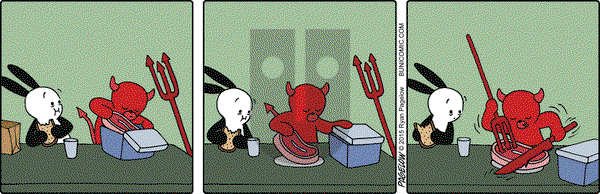 Buni on Wednesday April 29, 2015 Comic Strip