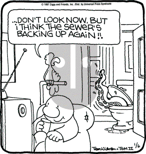 Ziggy on Monday January 6, 1997 Comic Strip