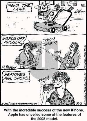 Close to Home - Friday August 3, 2007 Comic Strip