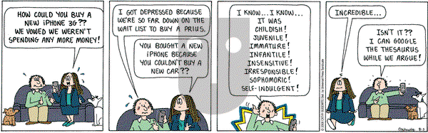 Cathy Classics on Tuesday August 5, 2008 Comic Strip