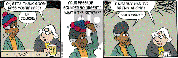 Lola on Saturday January 7, 2017 Comic Strip