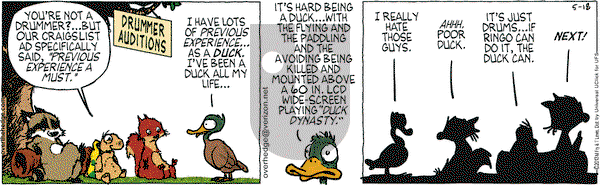 Over the Hedge on Saturday May 18, 2013 Comic Strip
