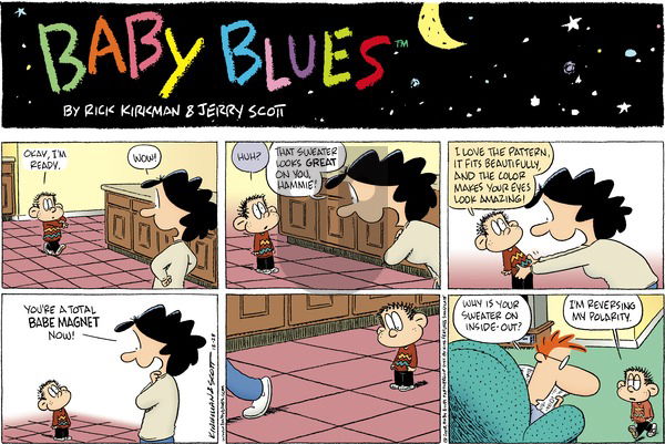 Baby Blues on Sunday December 28, 2008 Comic Strip