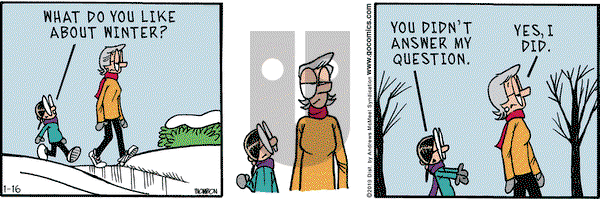 Grand Avenue on Wednesday January 16, 2019 Comic Strip
