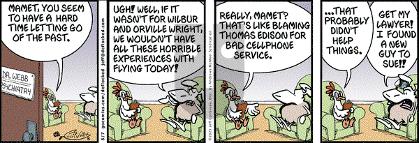 DeFlocked on Wednesday May 7, 2025 Comic Strip