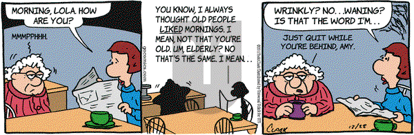 Lola on Wednesday December 28, 2011 Comic Strip