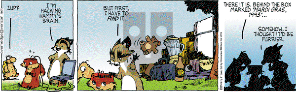 Over the Hedge on Monday August 18, 2014 Comic Strip