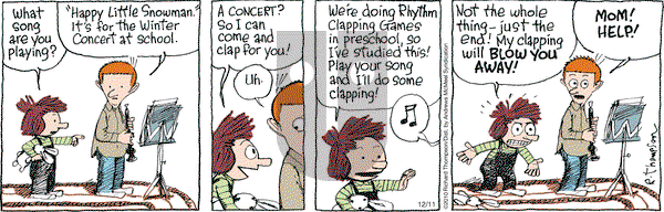 Cul de Sac - Friday December 11, 2020 Comic Strip