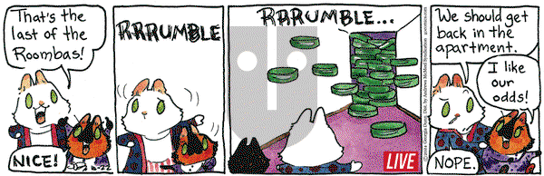 Breaking Cat News - Tuesday October 22, 2024 Comic Strip