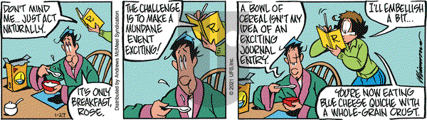 Rose is Rose on Wednesday January 27, 2021 Comic Strip