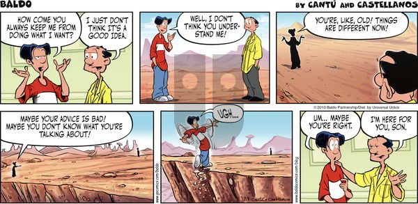 Baldo on Sunday July 11, 2010 Comic Strip