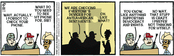 La Cucaracha on Saturday May 3, 2025 Comic Strip