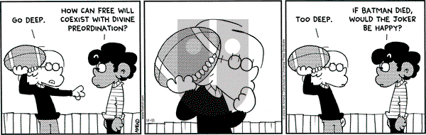 FoxTrot - Tuesday November 11, 2003 Comic Strip
