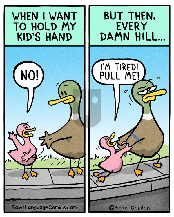 Fowl Language on Sunday April 15, 2018 Comic Strip