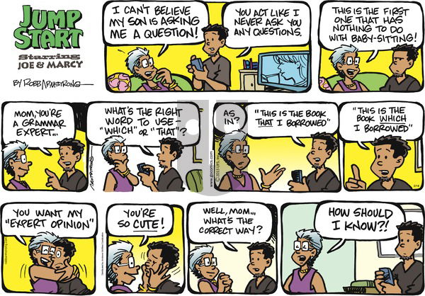 JumpStart on Sunday February 18, 2018 Comic Strip