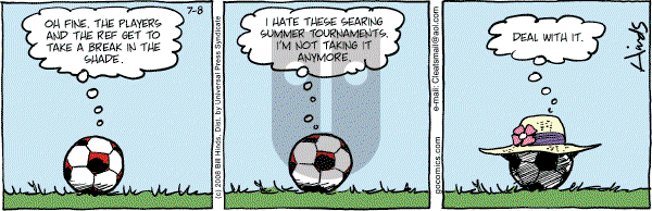 Cleats - Tuesday July 8, 2008 Comic Strip
