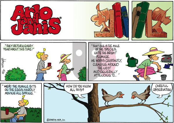 Arlo and Janis on Sunday April 20, 2008 Comic Strip