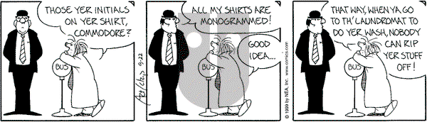 The Born Loser on Wednesday September 22, 1999 Comic Strip