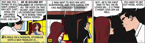 Rip Haywire on Monday February 9, 2015 Comic Strip
