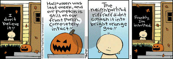 Thatababy on Wednesday November 5, 2014 Comic Strip