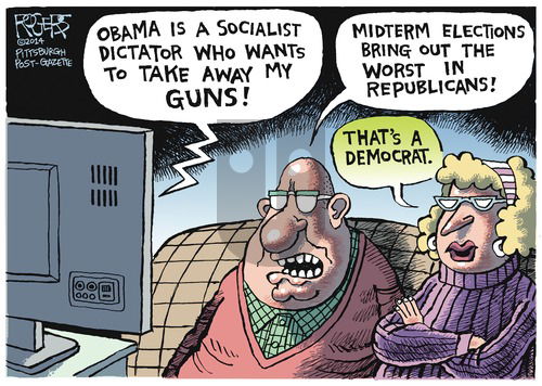 Rob Rogers on Sunday October 26, 2014 Comic Strip
