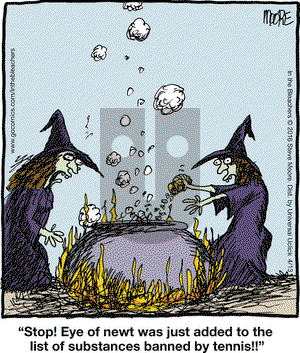 In the Bleachers on Wednesday April 13, 2016 Comic Strip