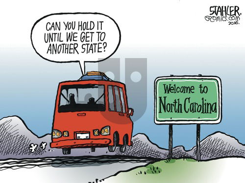 Jeff Stahler on Sunday May 15, 2016 Comic Strip