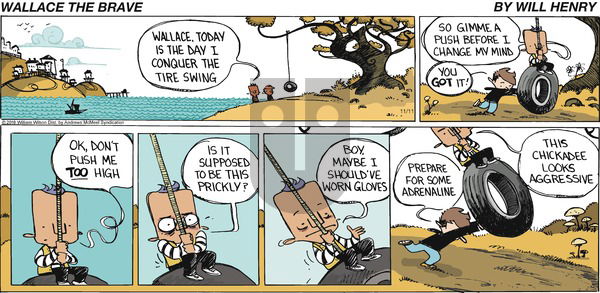 Wallace the Brave on Sunday November 11, 2018 Comic Strip