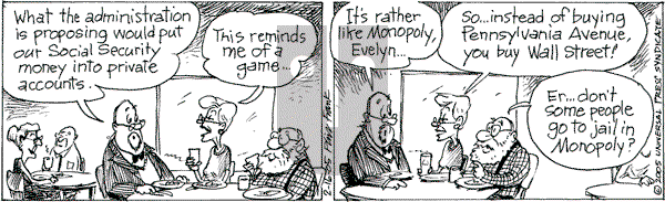 The Elderberries on Wednesday February 16, 2005 Comic Strip