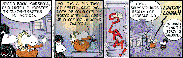 DeFlocked on Thursday October 28, 2010 Comic Strip